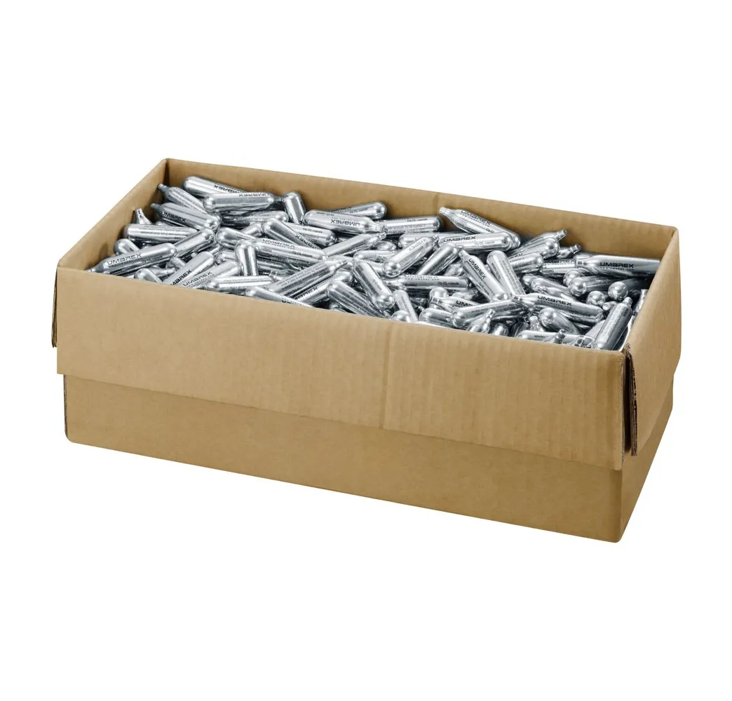 Umarex CO2-Kapseln 500 x 12 g, Großgebinde mit 500 Treibgaskartuschen