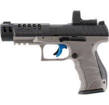 Walther Q5 Match Combo 5" CO2 Luftpistole 4,5mm Diabolo, linke Seitenansicht vor weißem Hintergrund